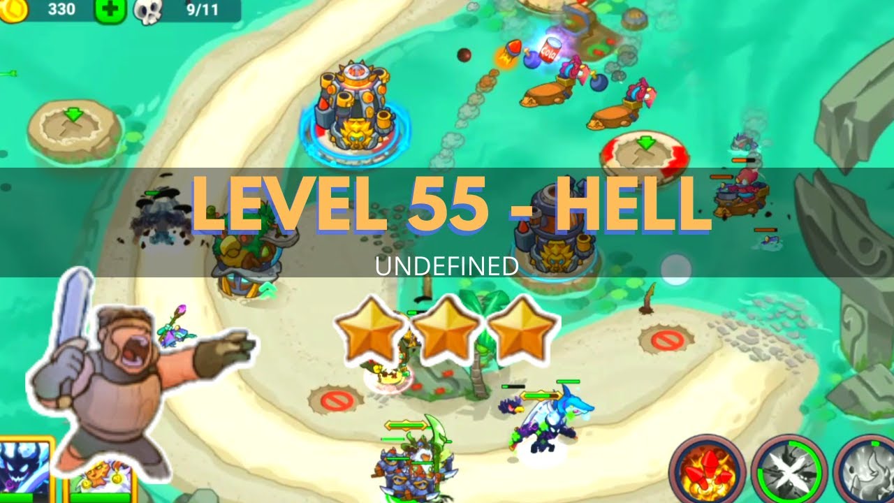 King of Defense 2: Level 55 HELL / UNDEFINED / GAMEPLAY GUIDE