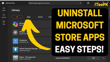 How to Uninstall Apps from Microsoft Store on Windows 11 (Step-by-Step Guide)