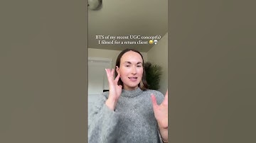 BTS of a client I JUST filmed 😭