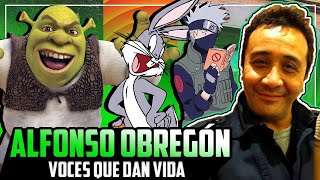 Personajes con la voz de Alfonso Obregón (Shrek, Bugs Bunny, Kakashi, etc.) | VOCES QUE DAN VIDA