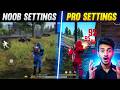 “I Tried Top Pro Players Settings 😳 Can It Give Headshots? (Free Fire 2025)”