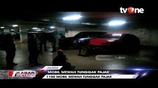 Ribuan mobil mewah di dki tunggak pajak, petugas segel kendaraan