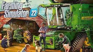 My new Big John Deere Farm on Farming Simulator 22