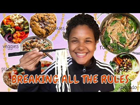 WHAT I EAT IN A WEEK  I  challenging anorexia food rules and breaking diet culture rules