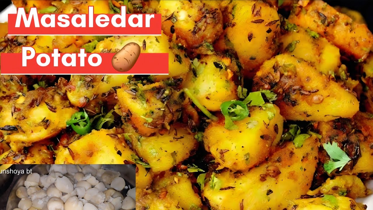 Masala Potato Mix Teasty Potatos Recipe Special Healthy quick Recipe 