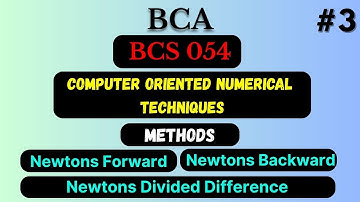 IGNOU BCA BCS 054 PART 3