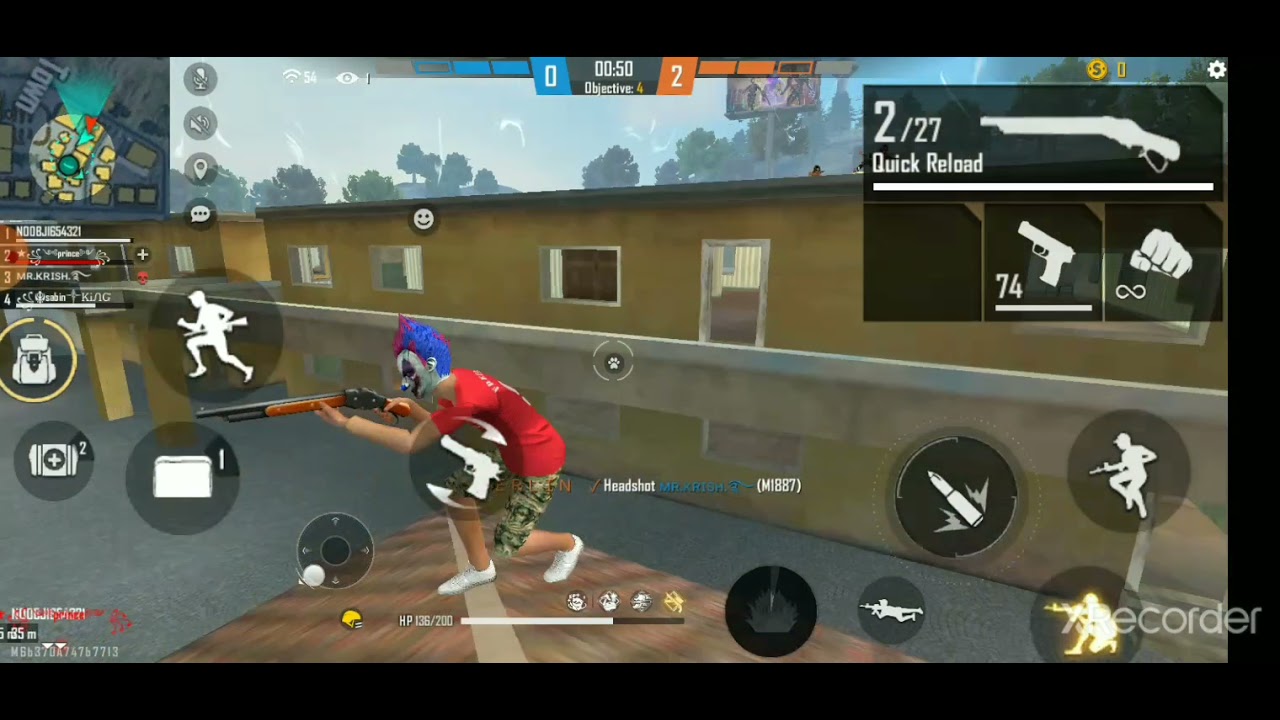 free fire cs ranked heroic op gameplay - YouTube