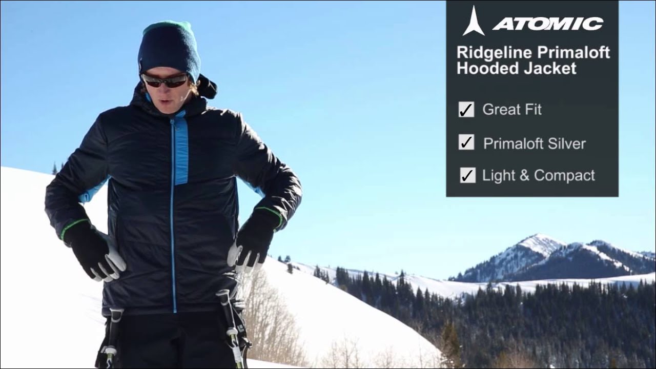 Atomic Ridgeline PrimaLoft Hooded Jacket Review - YouTube