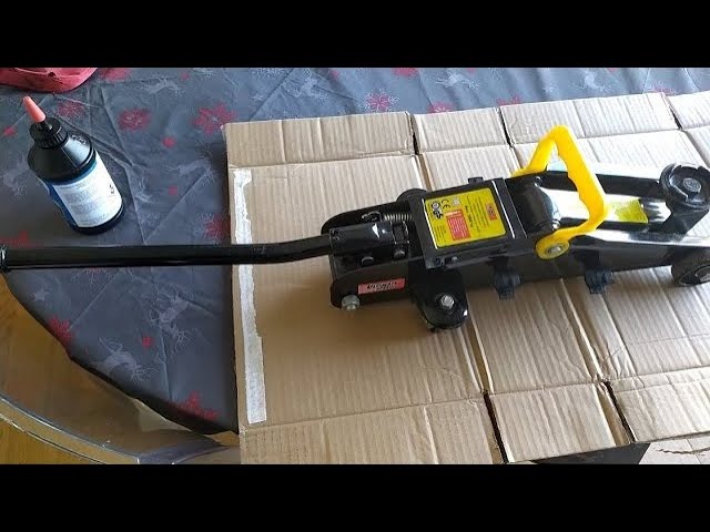 Hydraulic Floor Jack Bleeding & Fill 