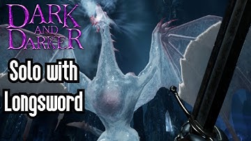 How to SOLO Frost Wyvern with Longsword | Dark and Darker