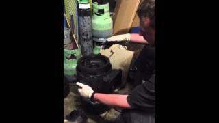 Copeland scroll strip down part 1 of 2