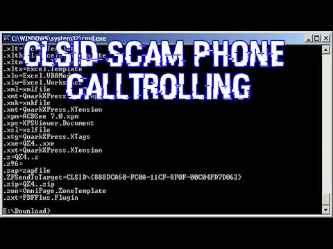 CLSID Scam Phone Call Trolling