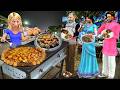 Firangi Girl Selling Chicken Litti Indian Street Food Hindi Kahaniya Moral Stories New Comedy Video