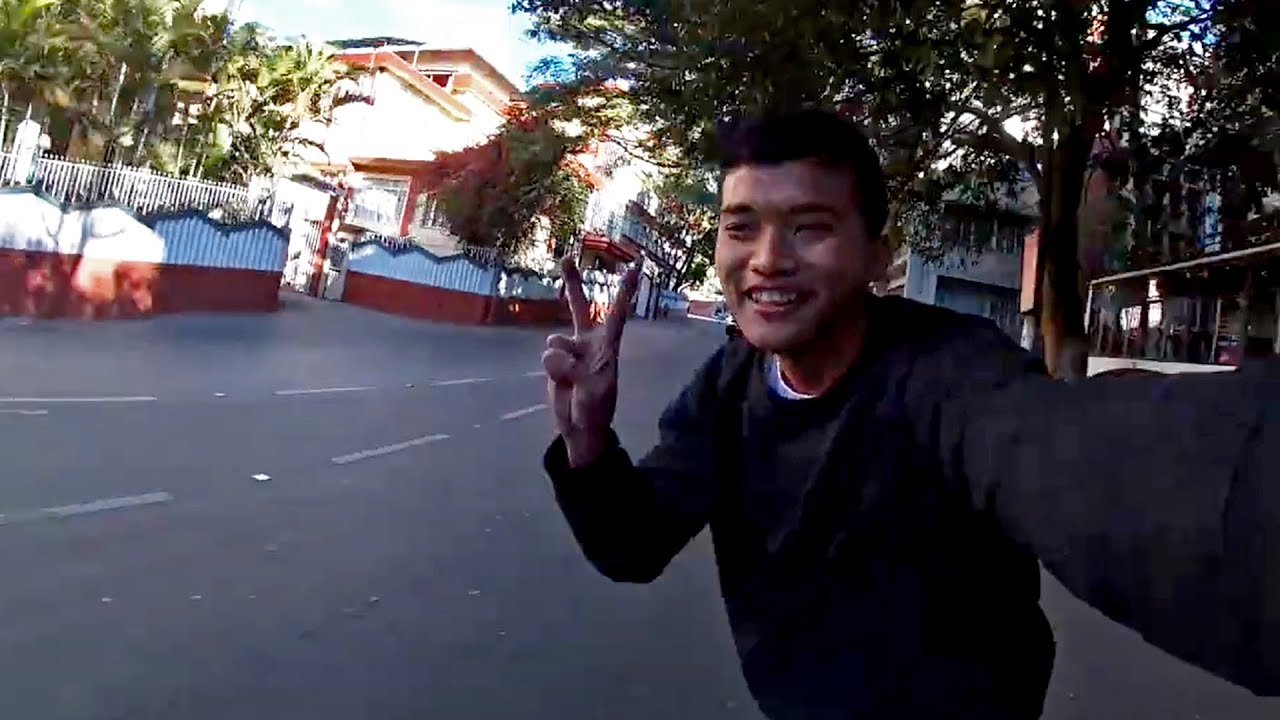 Skating steepest heels of Mizoram (V-log)