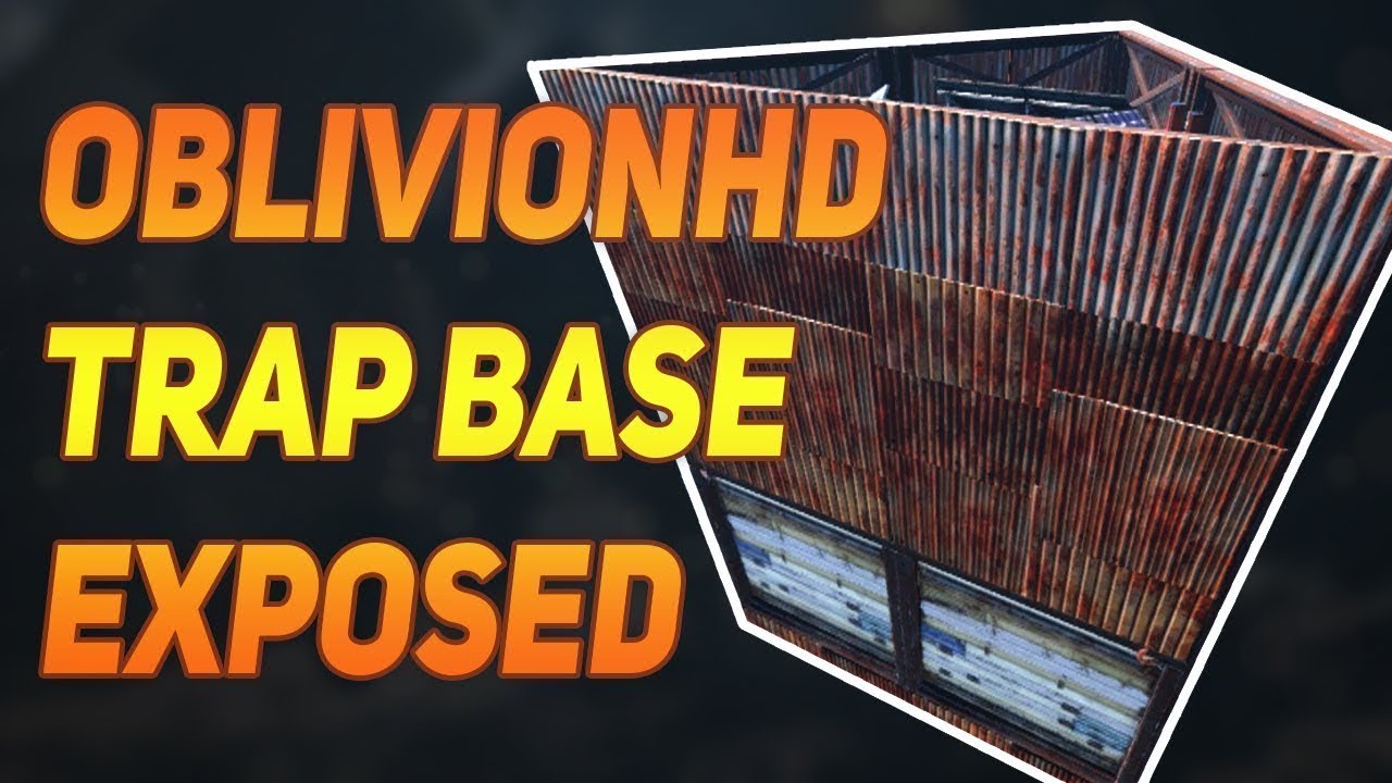 Rust OblivionHD Trap Base Tutorial | How to Build