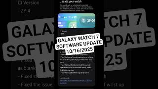 New Samsung Galaxy Watch 7 Software Update Now Available!
New software update now available for the Samsung Galaxy Watch 7.
#galaxywatch #galaxywatch7 #samsung New Samsung Galaxy Watch 7 Software Update Now Available!