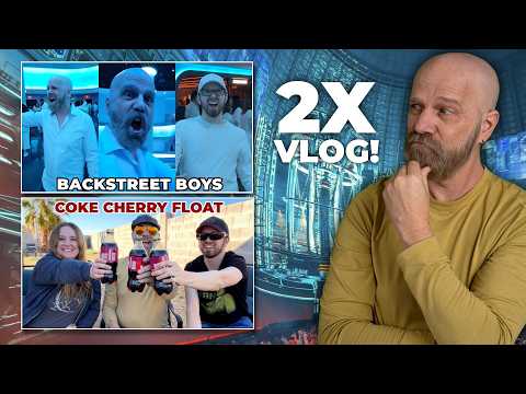 Backstreet Boys at Sphere & Coke Cherry Float Taste Test | Vlog 67