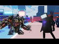 skibidi toilet Charakter vs transformers(roblox battle)