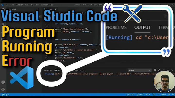 How to Run program In VS Code Terminal | VS Code Terminal not working C/C++