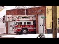 Fire Truck Responding Compilation Part 47 - Fire Trucks Responding From Fire Stations