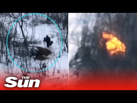 Russian infantry and war machines struck by Ukrainian artillery on Frontlines