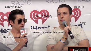 I edited the arctic monkeys iheart radio interview and made it more uncomfortable
