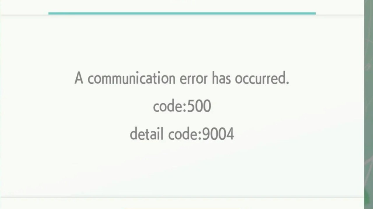 How To Fix Pokemon Home Code 500 Details Code 9004? - YouTube