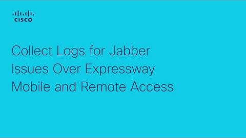 How to Collect Logs for Jabber Issues Over Expressway MRA | Walkthrough