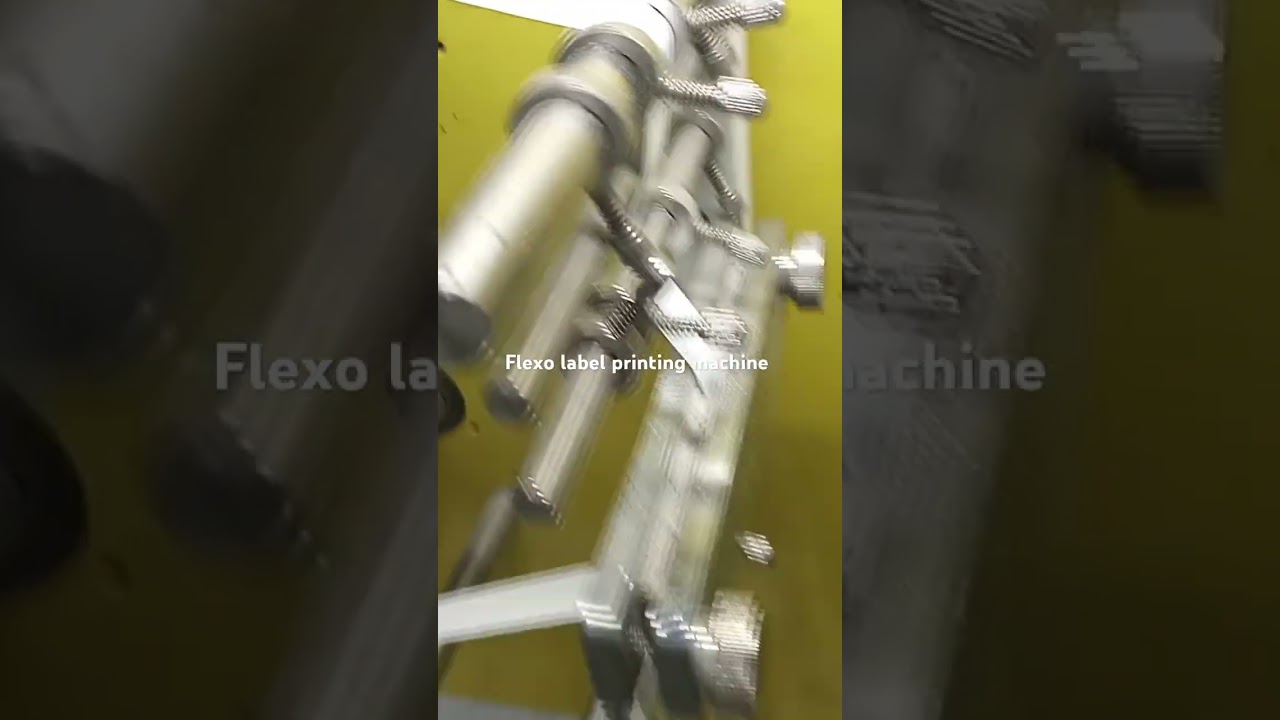 Jingda Flexo printing machine. 3 color .. #anime #onepunchman #music