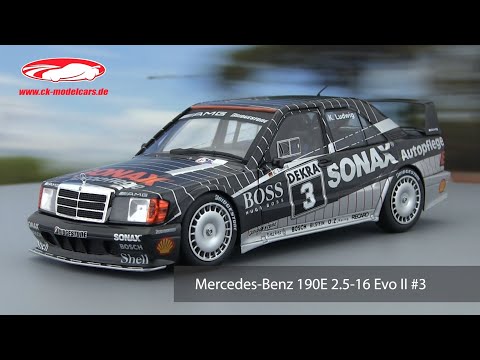 ck-modelcars-video: Mercedes-Benz 190E 2.5-16 Evo II #3 DTM