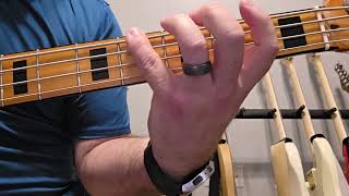 Bass Finger exercises 4213