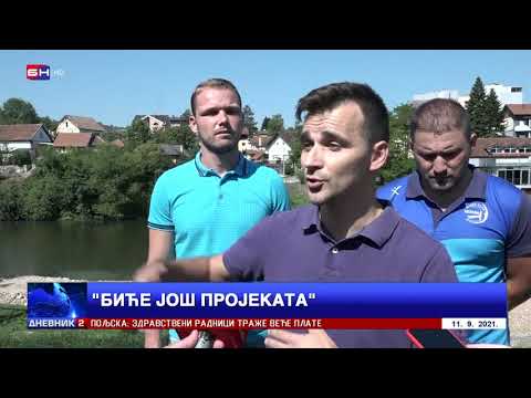 Banjaluka: Počela izgradnja prvog dajak pristaništa (BN TV 2021) HD