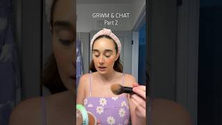 GRWM part 2! 🤩 #grwm #grwmshorts #grwmmakeup