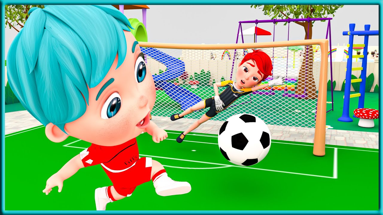 ⁣🔴 Soccer Song ⚽️ | Funny Kids Songs 😻🐨🐰🦁 And Nursery Rhymes by Super Luca School Theather