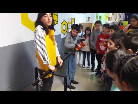 თბილისის N103 საჯარო სკოლის მოსწავლეები მეცნიერებით არიან დაინტერესებულები