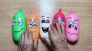 How to Make a Slime on Balloon – Easy Slime Tutorial with Fun Glitter-filled Slime Pops