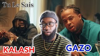 Kalash - Tu le sais feat. Gazo (Clip Officiel) *FREEZY REACTION*