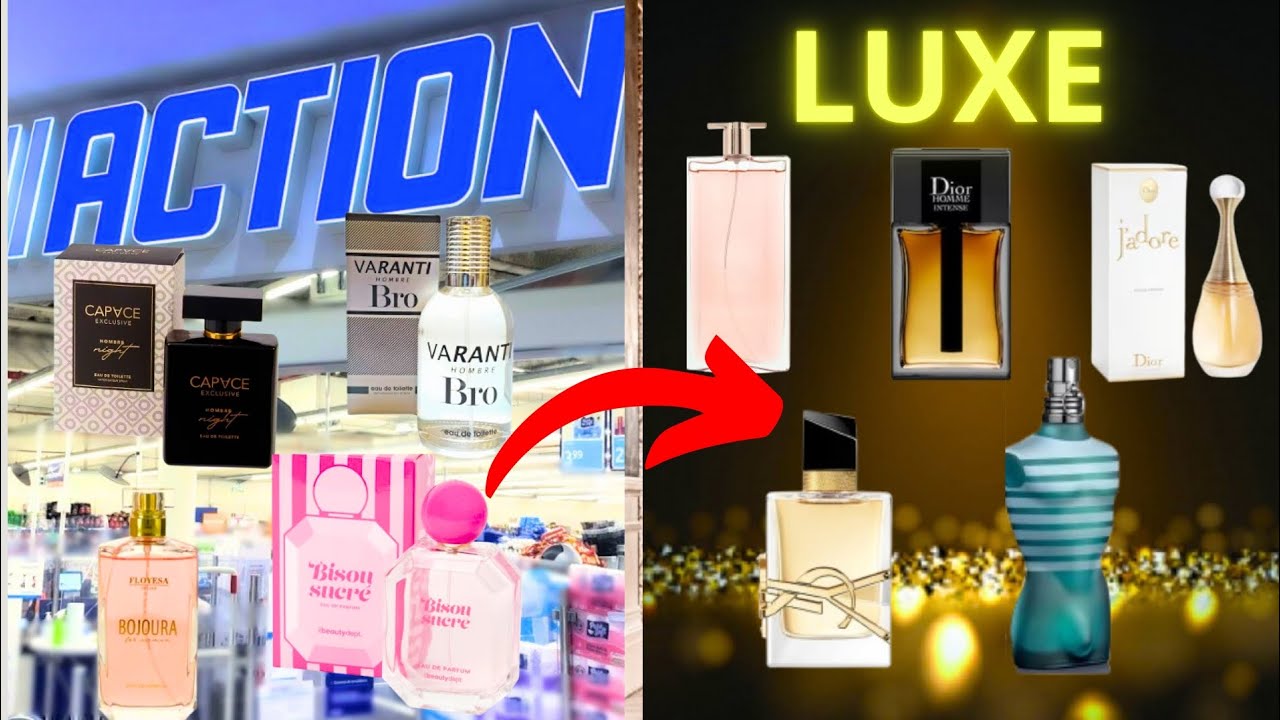 DUPES DE PARFUMS DE LUXE ACTION POUR HOMME ET FEMME 😱📣