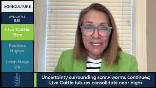 Live Cattle, Feeder Cattle and Lean Hog futures climbed. 8/15/25