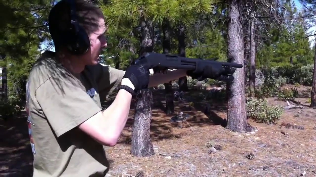 Pistol grip shotgun technique Part1 YouTube