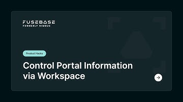 Control Portal Information via Your Workspaces