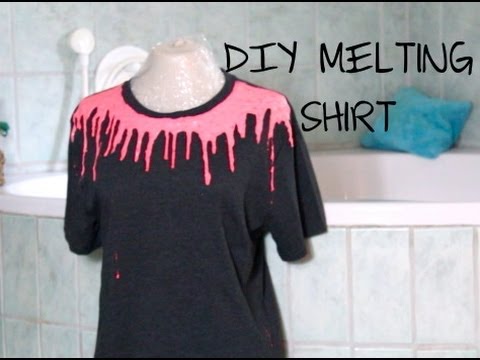 Diy paint drip shirt Clearance