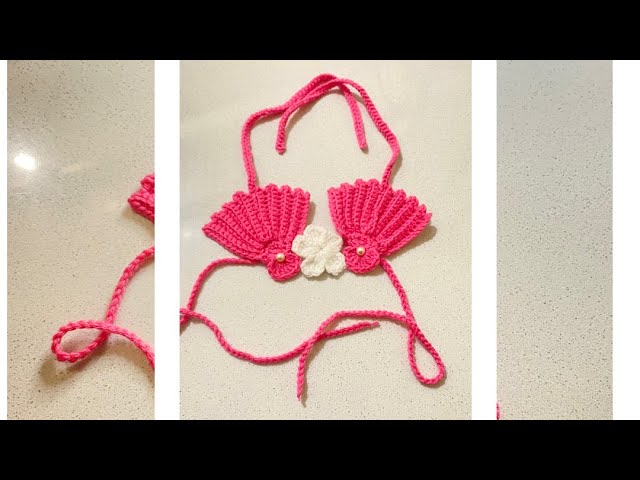 Seashell bikini top #crochet #seashell #summer #bikini