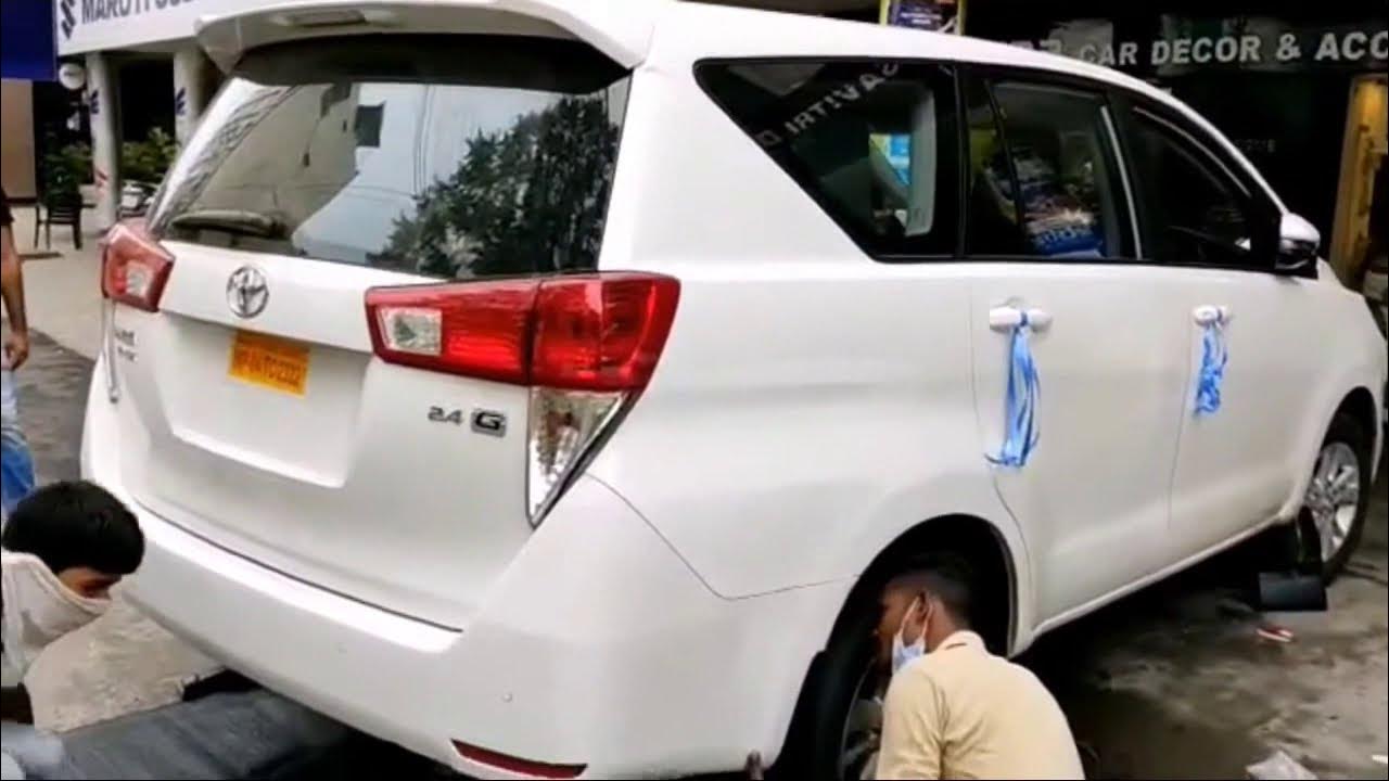 New Innova Crysta 2020 Installation Video of Full Bucket leather