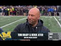 Tom Brady's ELECTRIC Pregame Speech to Michigan 😤 Brady & Derek Jeter Talk BEST Rivalries & More