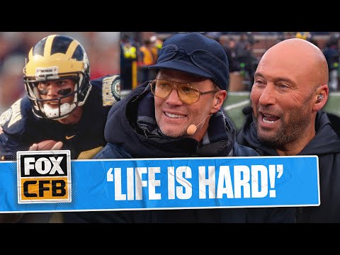 Tom Brady's ELECTRIC Pregame Speech to Michigan 😤 Brady & Derek Jeter Talk BEST Rivalries & More