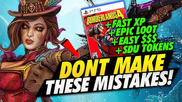 The Ultimate Borderlands 4 Starter Guide - Fast XP, Legendary Loot, Easy Cash & SDU Tokens