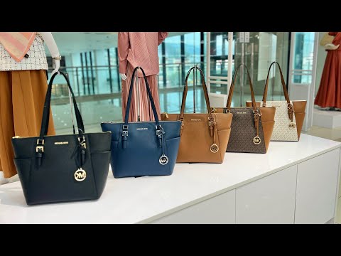 Michael Kors Charlotte Large Tote Unboxing & Review