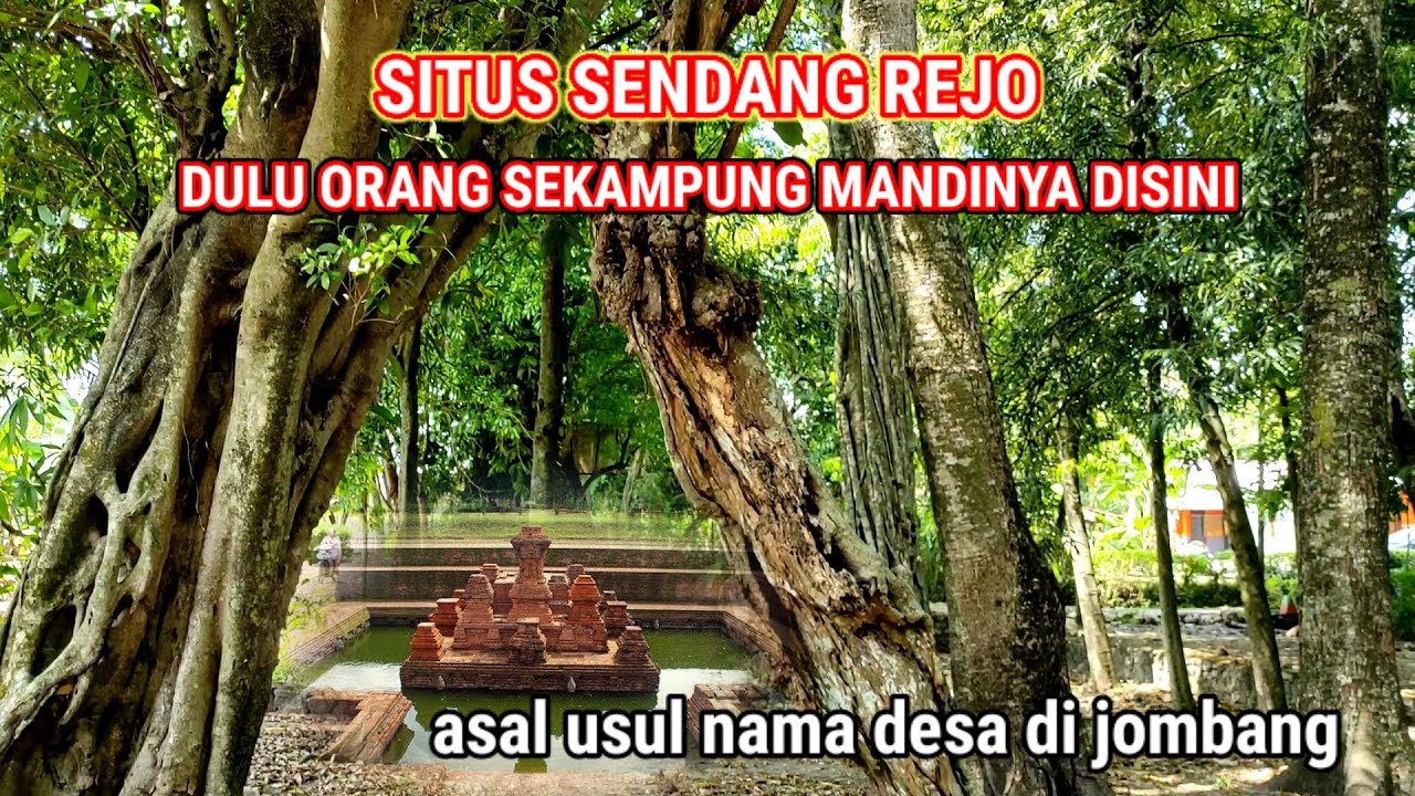 situs sendangrejo gunung tunggorono asal usul nama dusun di desa banjardowo jombang