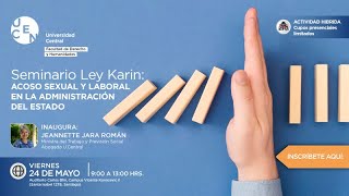 Seminario Ley Karin: acoso sexual y laboral en la Administración del Estado&quot;